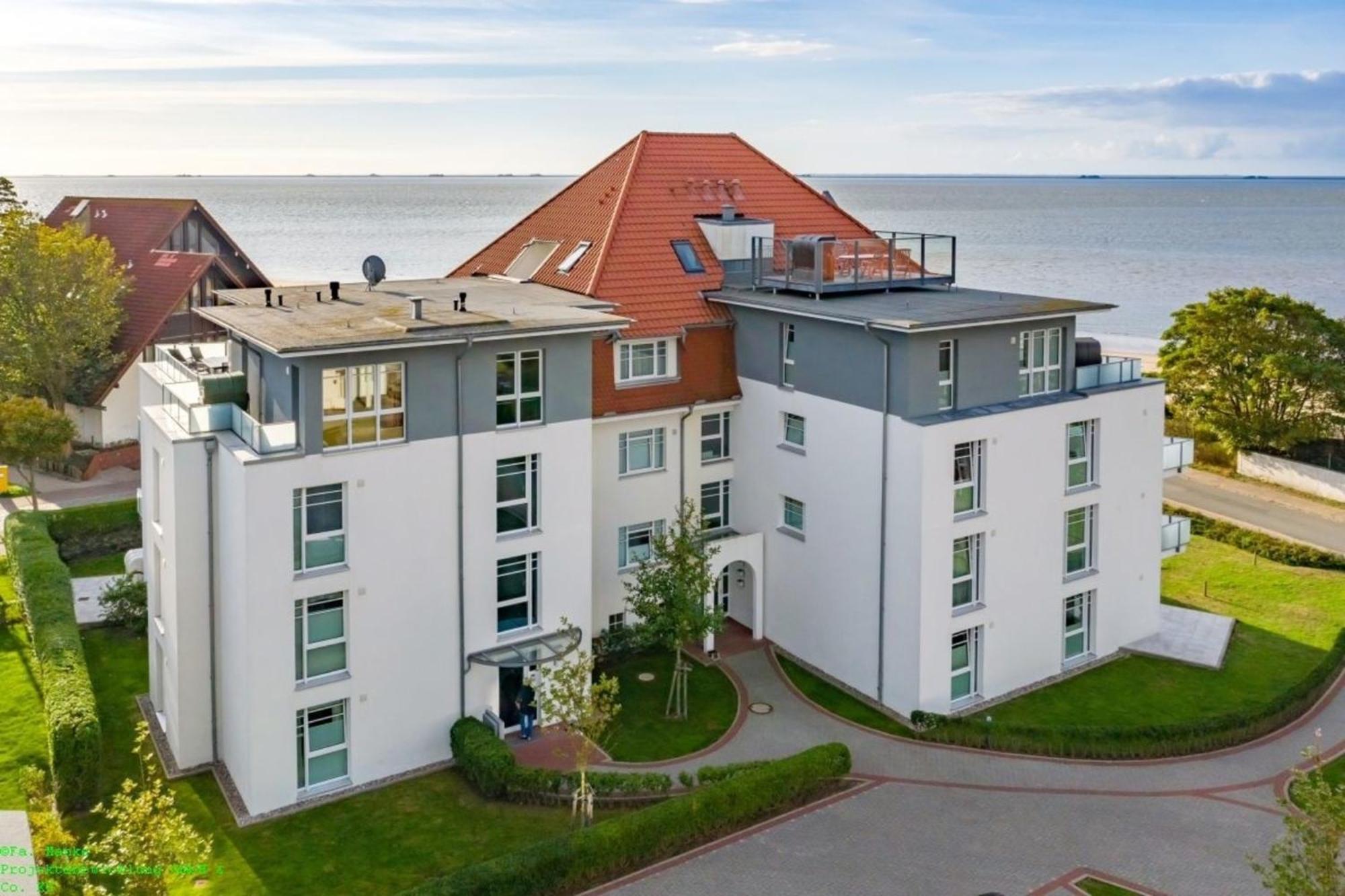 Schloss Am Meer - Whg3 Grosse Terrasse Mit Meerblick Wyk auf Föhr Esterno foto