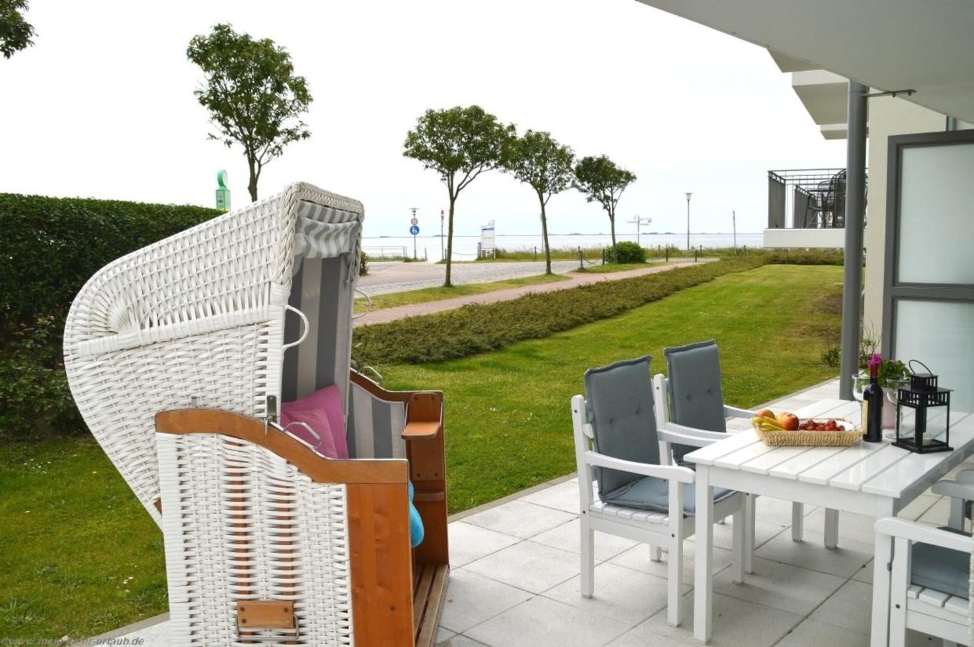 Schloss Am Meer - Whg3 Grosse Terrasse Mit Meerblick Wyk auf Föhr Esterno foto